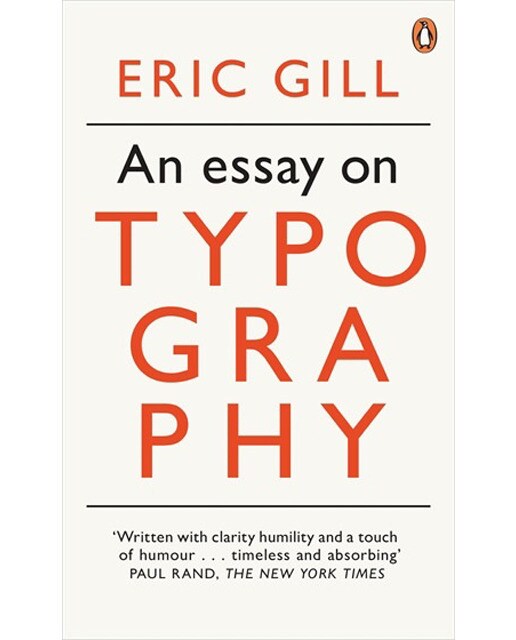 Essay on typography, an 1
