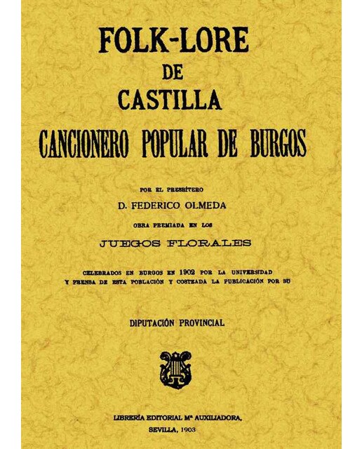 Cancionero Popular De Burgos 1
