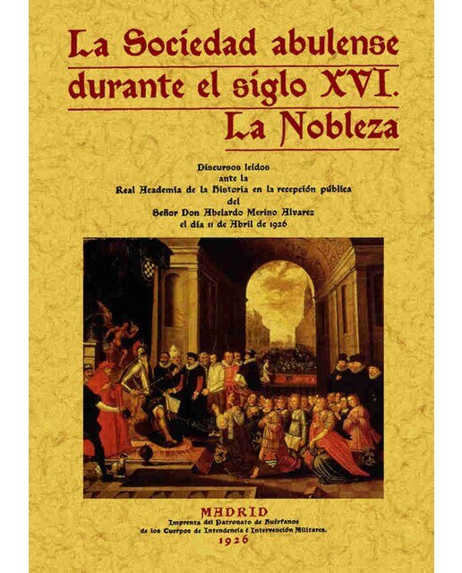 Sociedad Abulense Durante El Siglo XVI 1