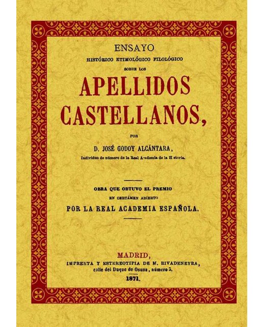 Imagem 0 de Apellidos Castellanos
