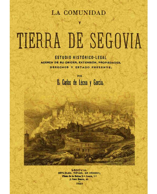 La Comunidad Y Tierra De Segovia 1