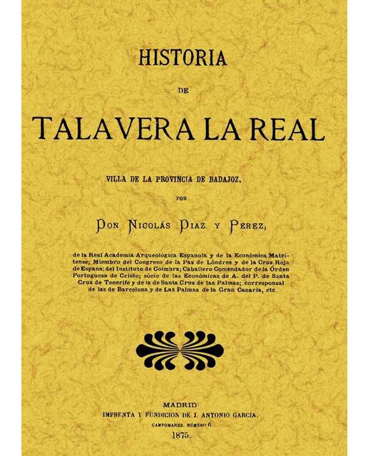 Historia De Talavera La Real 1