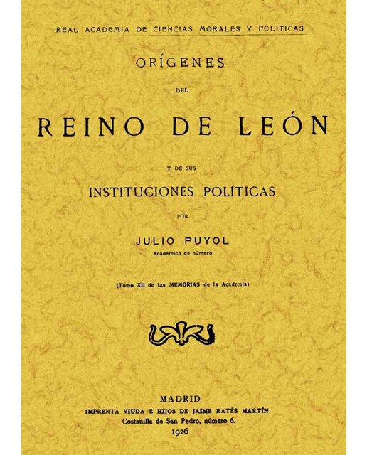 Orígenes Del Reino De Leon Y De Sus Instituciones 1