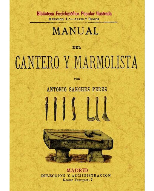 Manual Del Cantero Y Marmolista 1