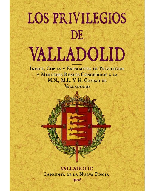 Imagem 0 de Valladolid. Índice. Copias Y Extractos De Privilegio