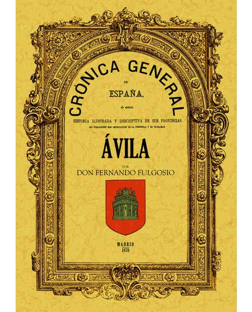 Imagen 0 de Cronica de la provincia de avila