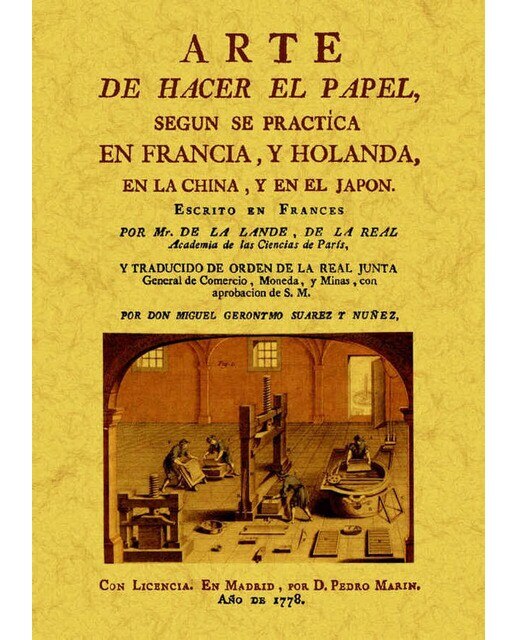 Arte De Hacer El Papel Según Se Practica En Francia 1