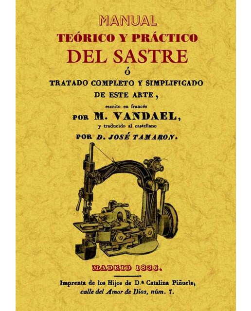 Manual Teorico Y Practico Del Sastre 1