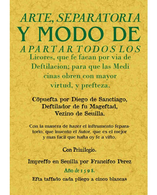 Arte Separatoria Y Modo De Apartar Todos Los Lico 1