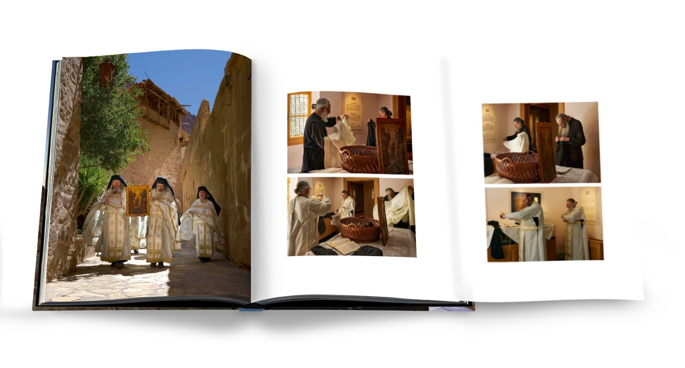St.Catherine's monastery, behind sacred doors 9