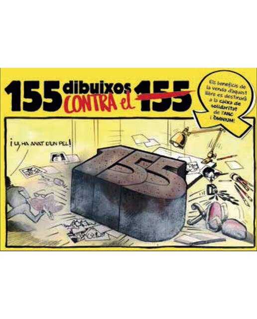 155 dibuixos contra el 155 (Tapa dura) 1