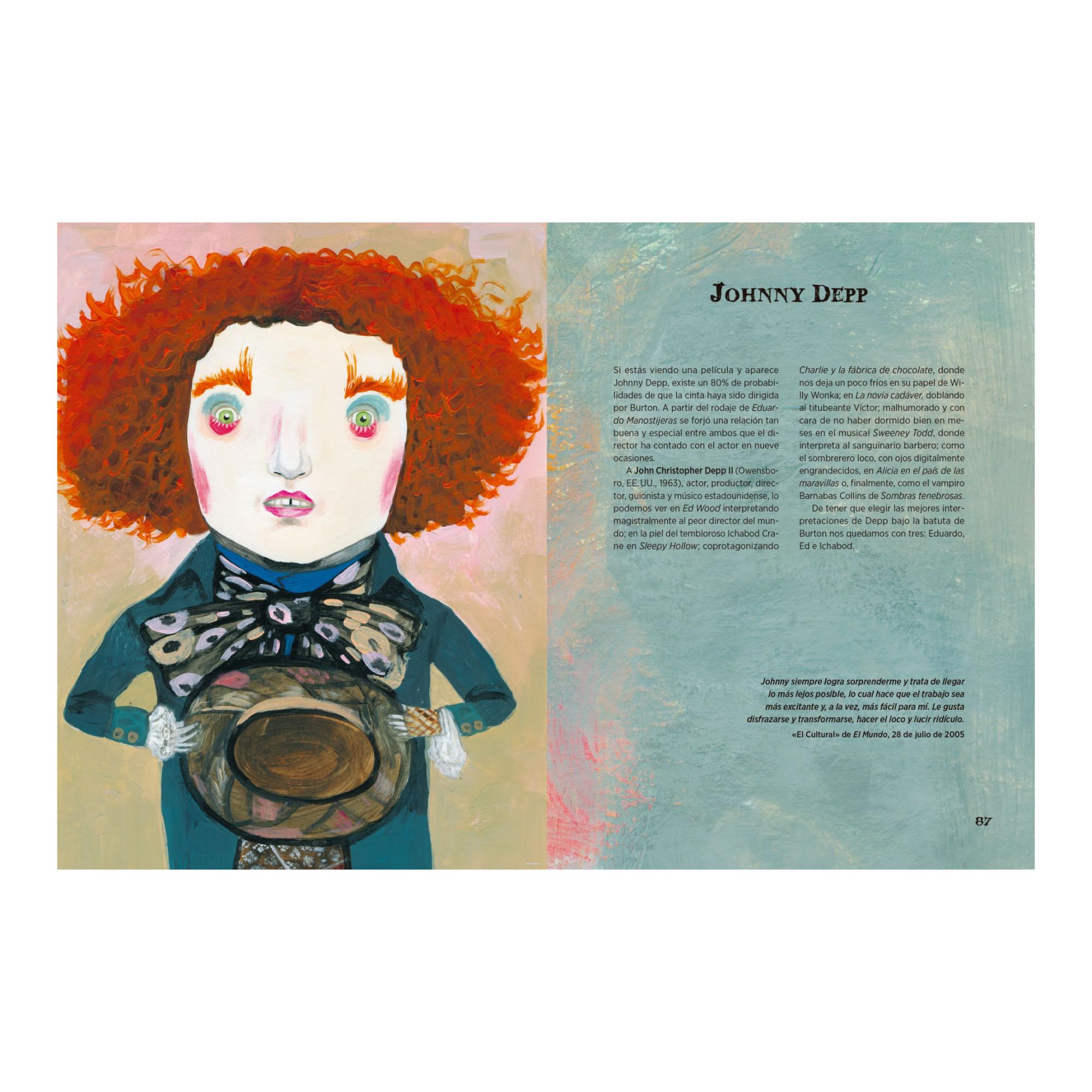 El universo Tim Burton: Viaje ilustrado a la maravillosa fábrica de seres peculiares (Capa dura) 4
