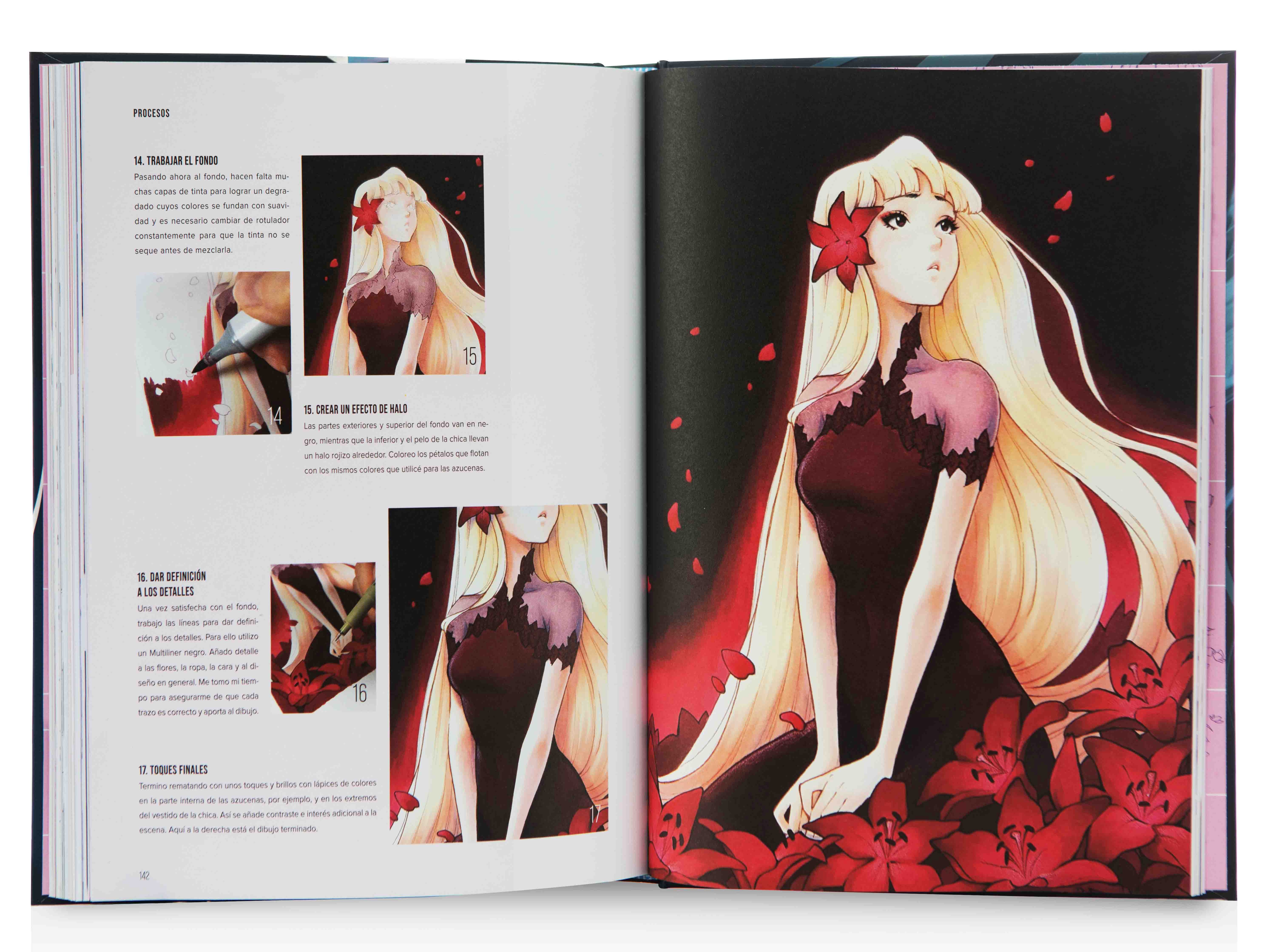 Dibuja con Asia: Arte de inspiración manga y tutoriales de Asia Ladowska (Capa dura) 4