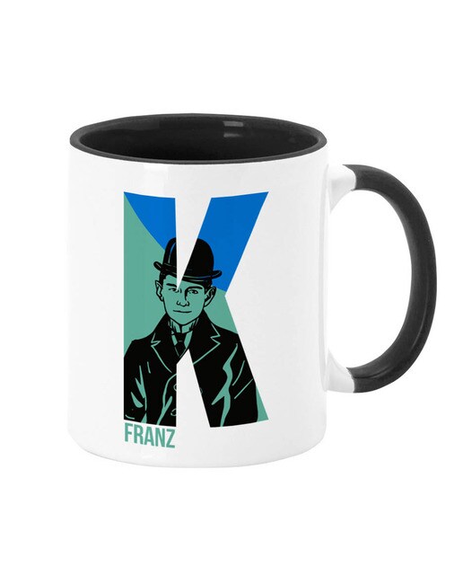 Taza franz kafka serie comotto 1