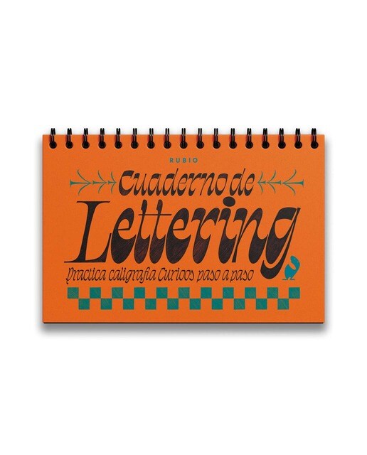 Imagem 0 de Cuaderno de lettering. Practica caligrafía Curioos paso a paso