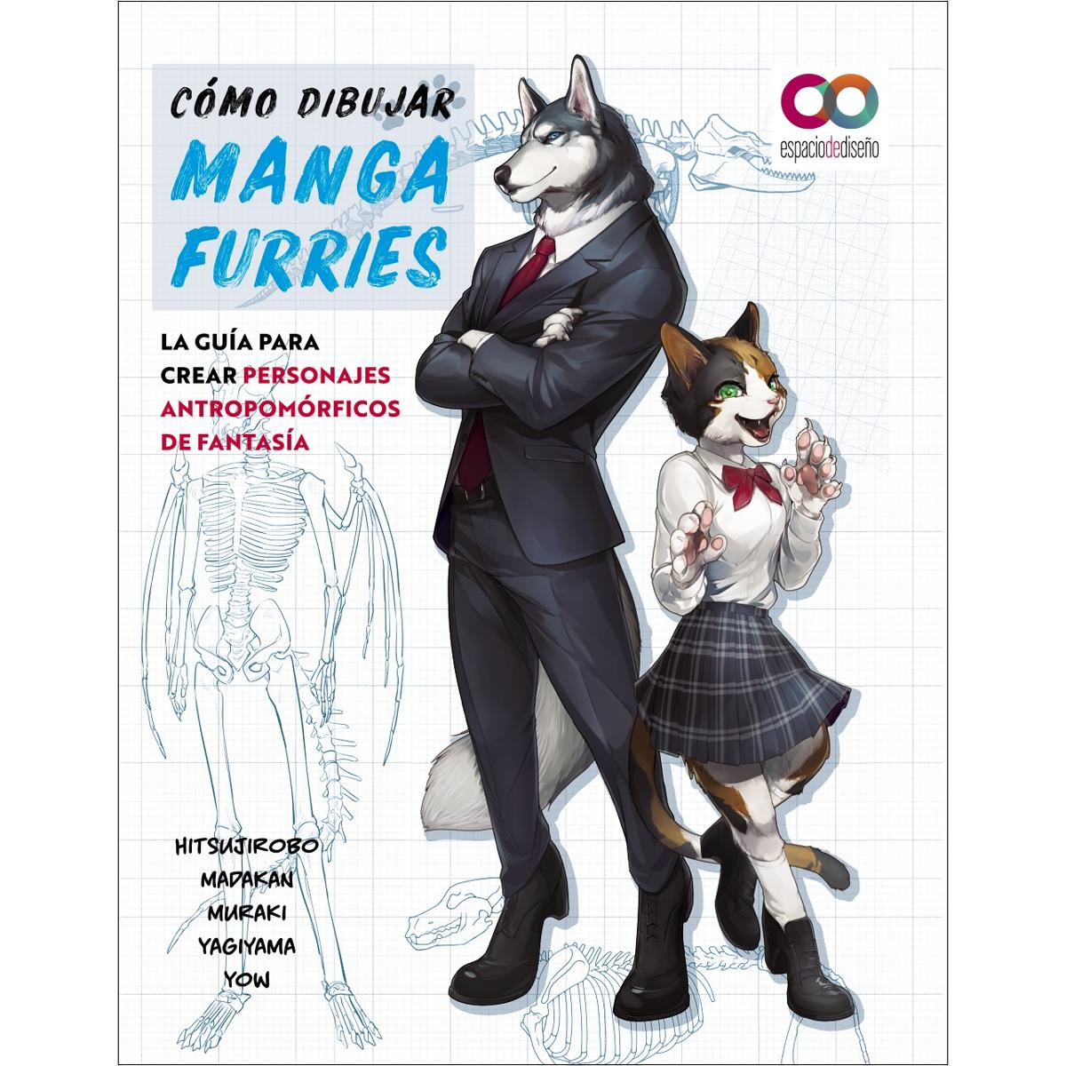 Cómo dibujar manga furries. La guía para crear personajes antropomórficos de fantasía (Capa mole com abas) 1