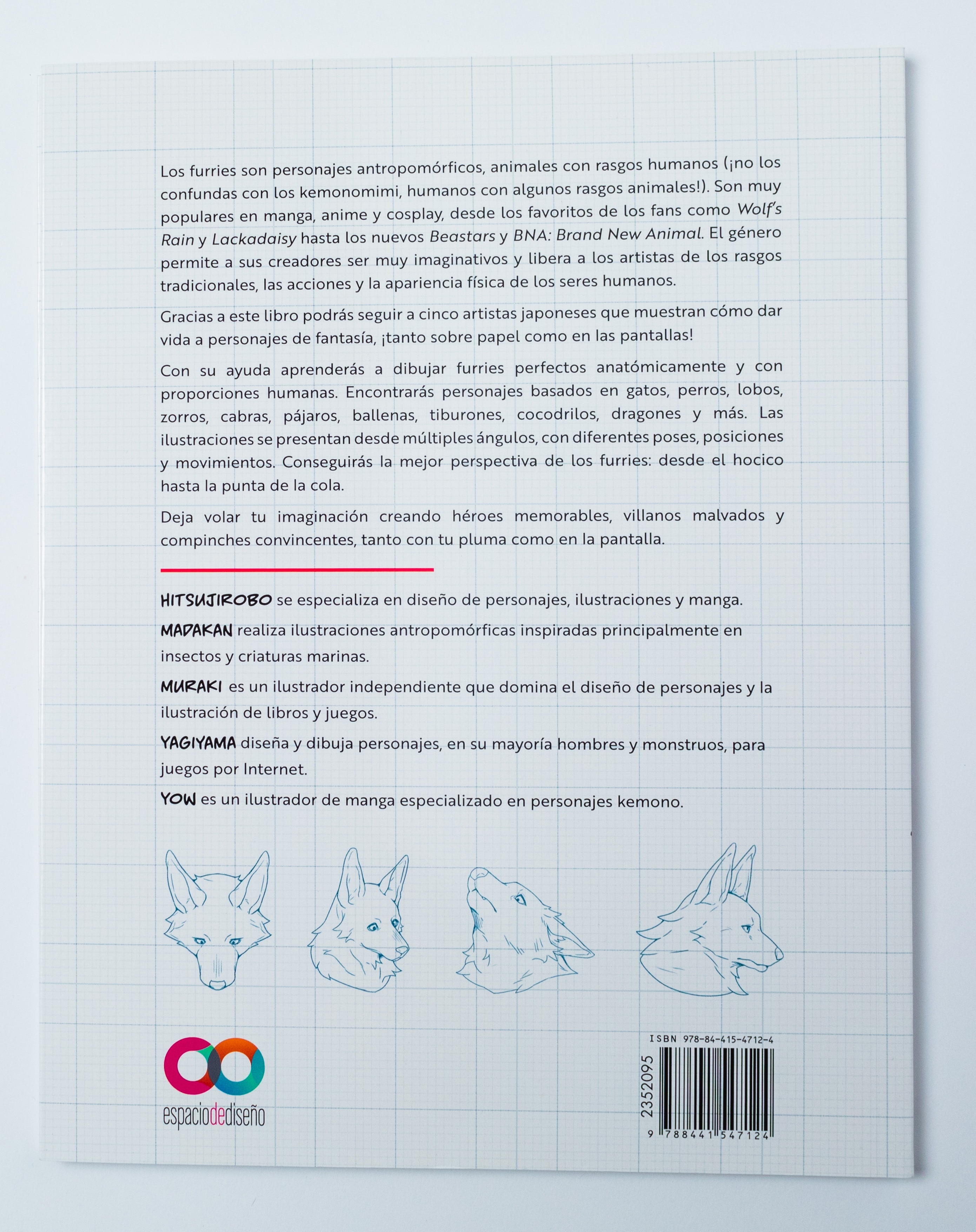 Cómo dibujar manga furries. La guía para crear personajes antropomórficos de fantasía (Capa mole com abas) 2