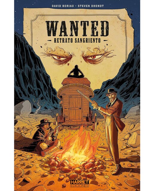WANTED RETRATO SANGRIENTO 1