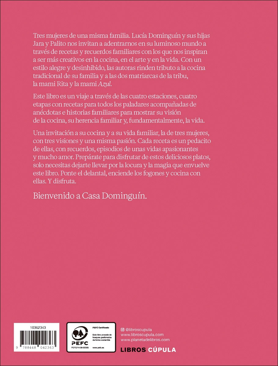 Casa Dominguín: Recetas familiares 2