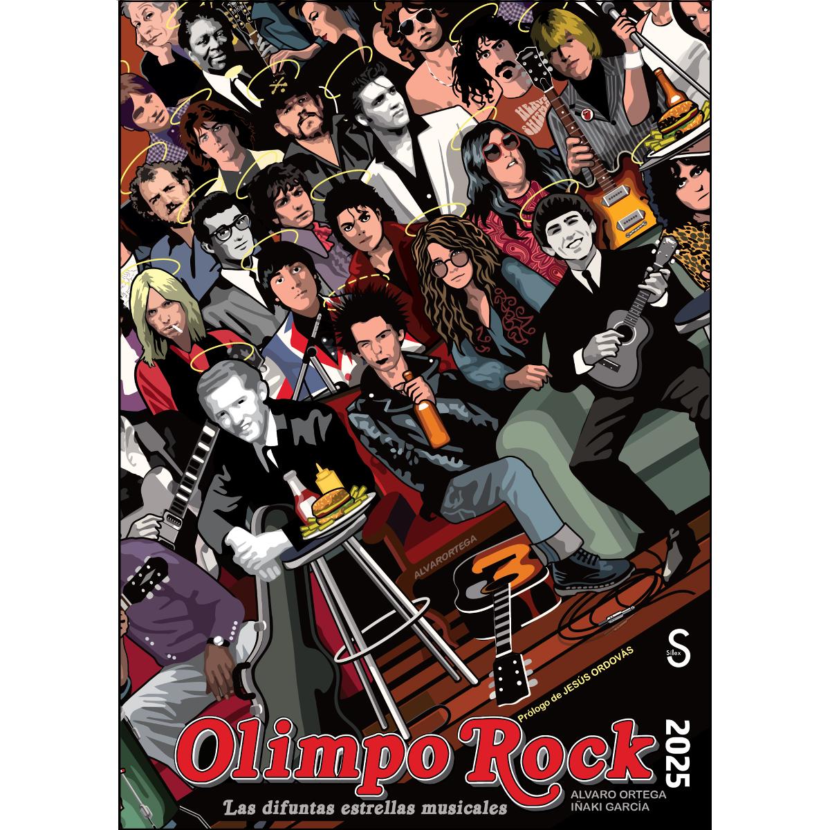 Olimpo Rock: Las difuntas estrellas musicales (Capa dura) 1