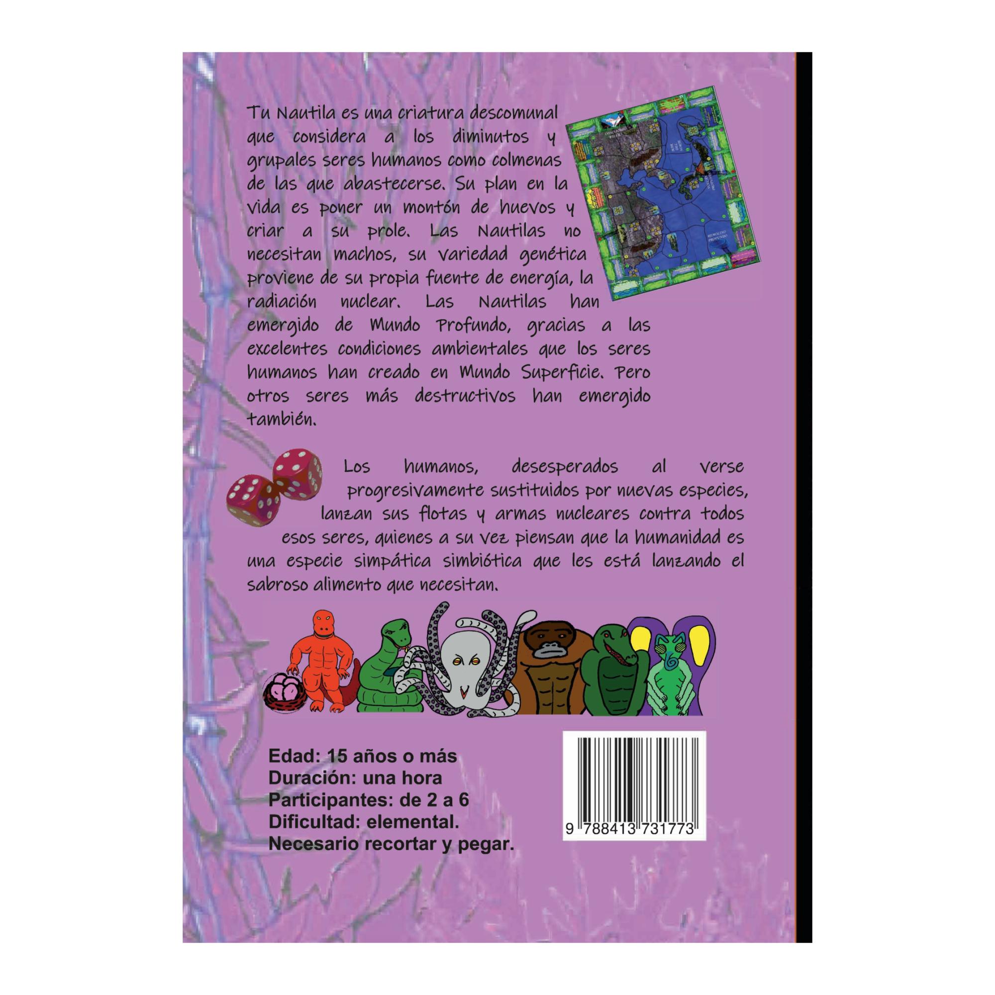 Nautila: El gran libro juego de las formas de vida en Tierra Hueca (Capa mole) 2