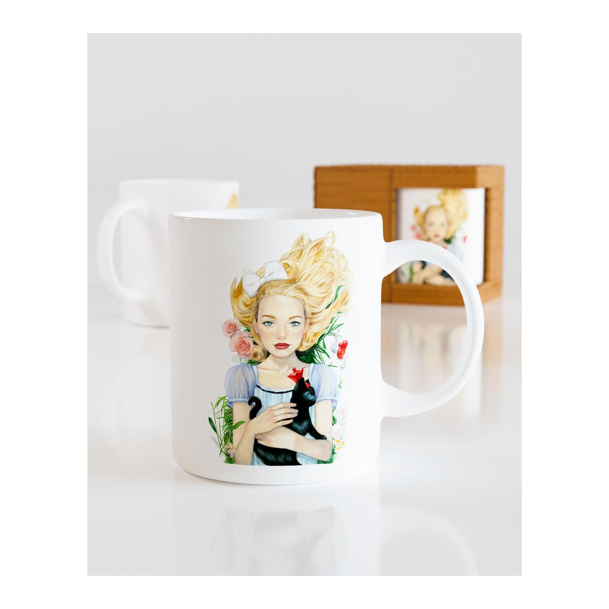 Taza alicia a través del espejo 2 1