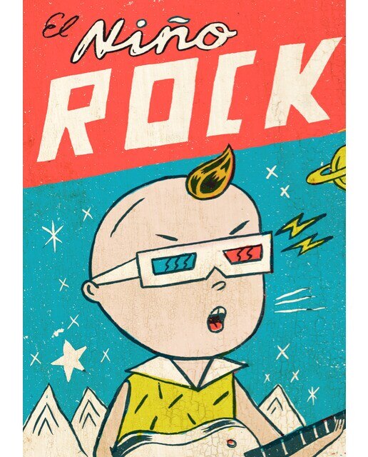 Imagen 0 de El niño rock (Tapa dura)
