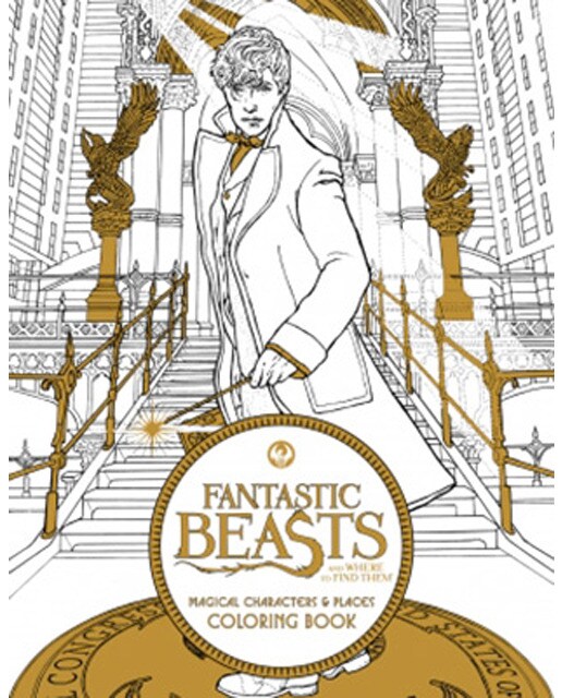 Fantastic Beasts and Where to Find Them - Colouring and Creativity Book 1