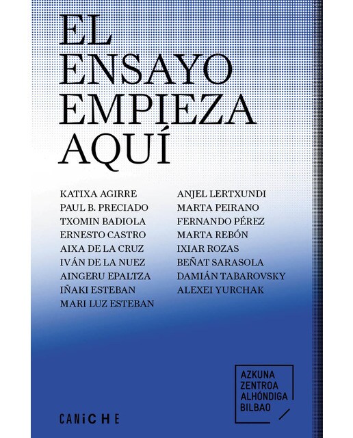 El ensayo empieza aquí(Tapa blanda) 1