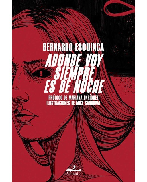 Adonde voy siempre es de noche (Capa mole com abas) 1