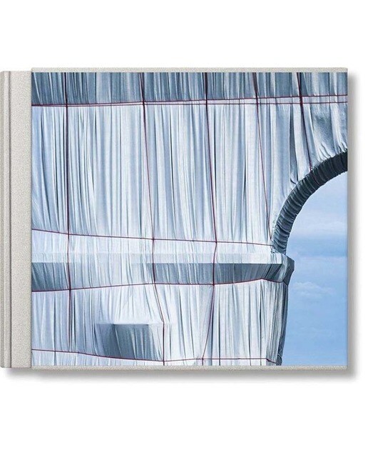 Christo and jeanne-claude.L'arc de triomphe, wrap 1