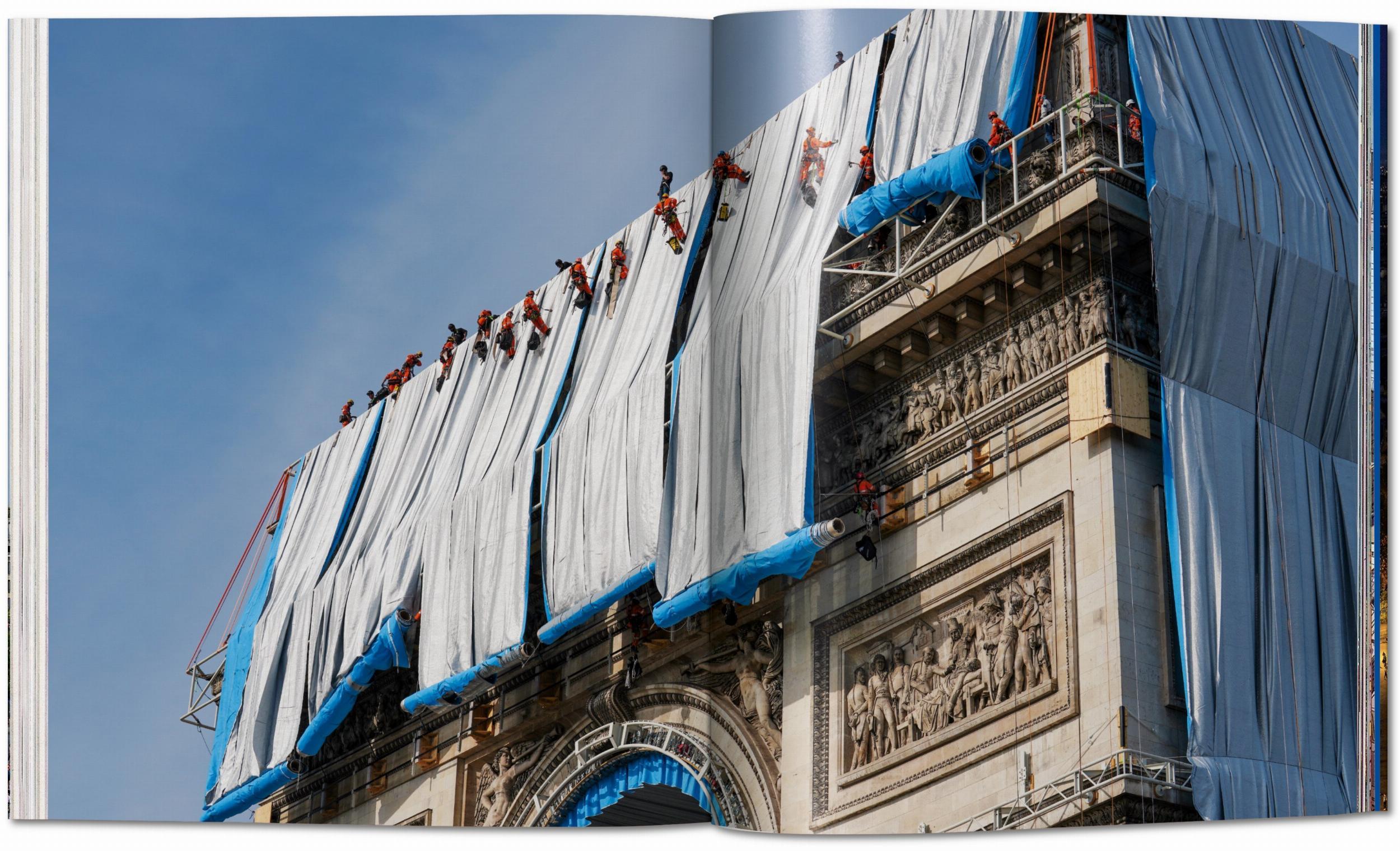 Christo and Jeanne-Claude. L&Arc de Triomphe, Wrapped (Capa mole) 3