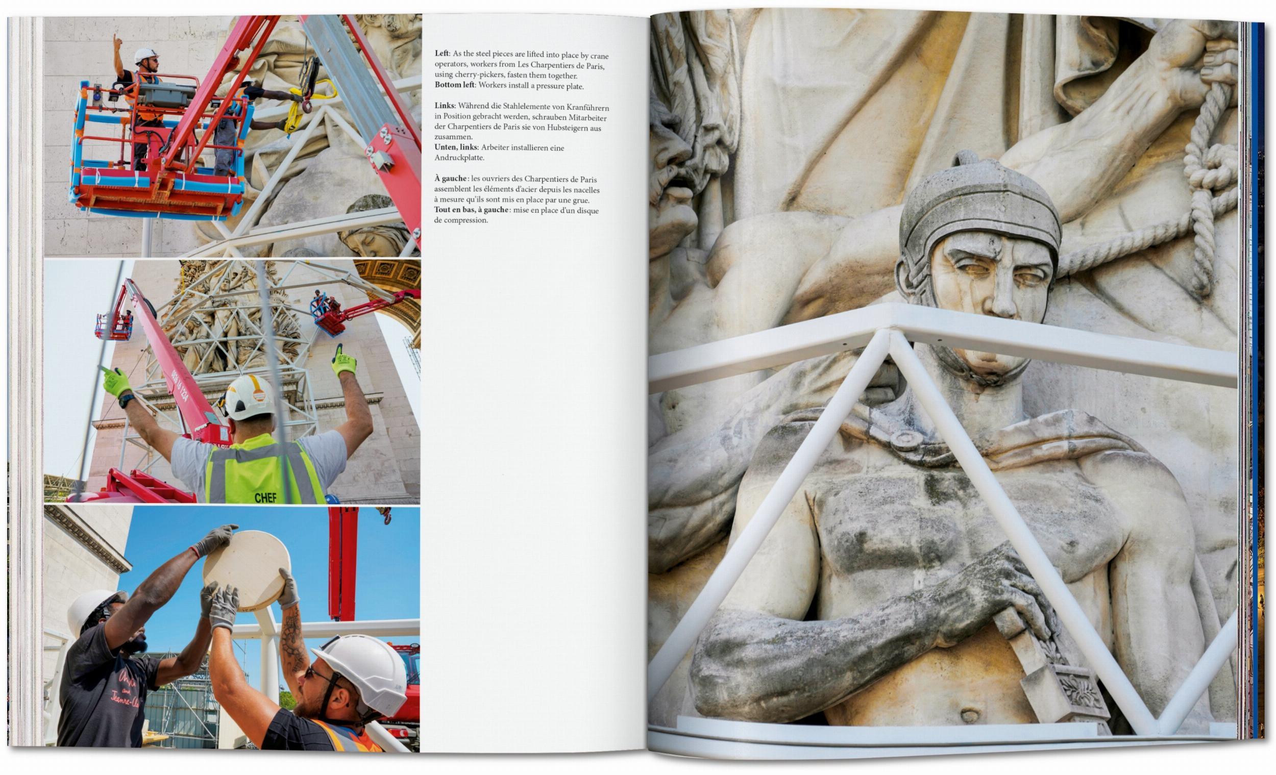 Christo and Jeanne-Claude. L&Arc de Triomphe, Wrapped (Capa mole) 4