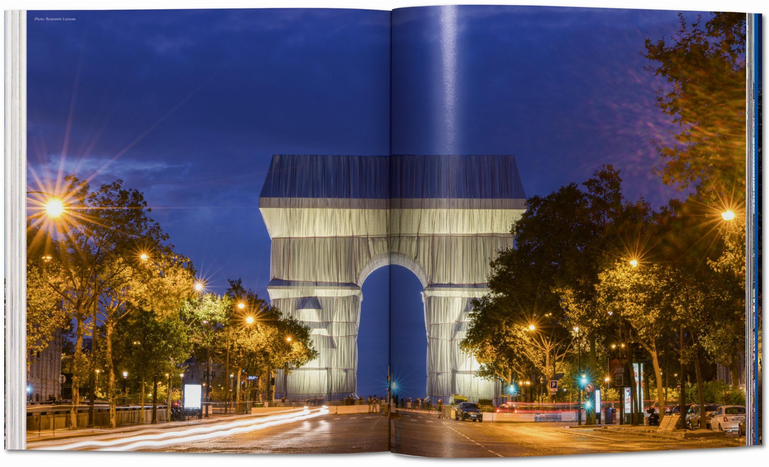 Christo and Jeanne-Claude. L&Arc de Triomphe, Wrapped (Capa mole) 6
