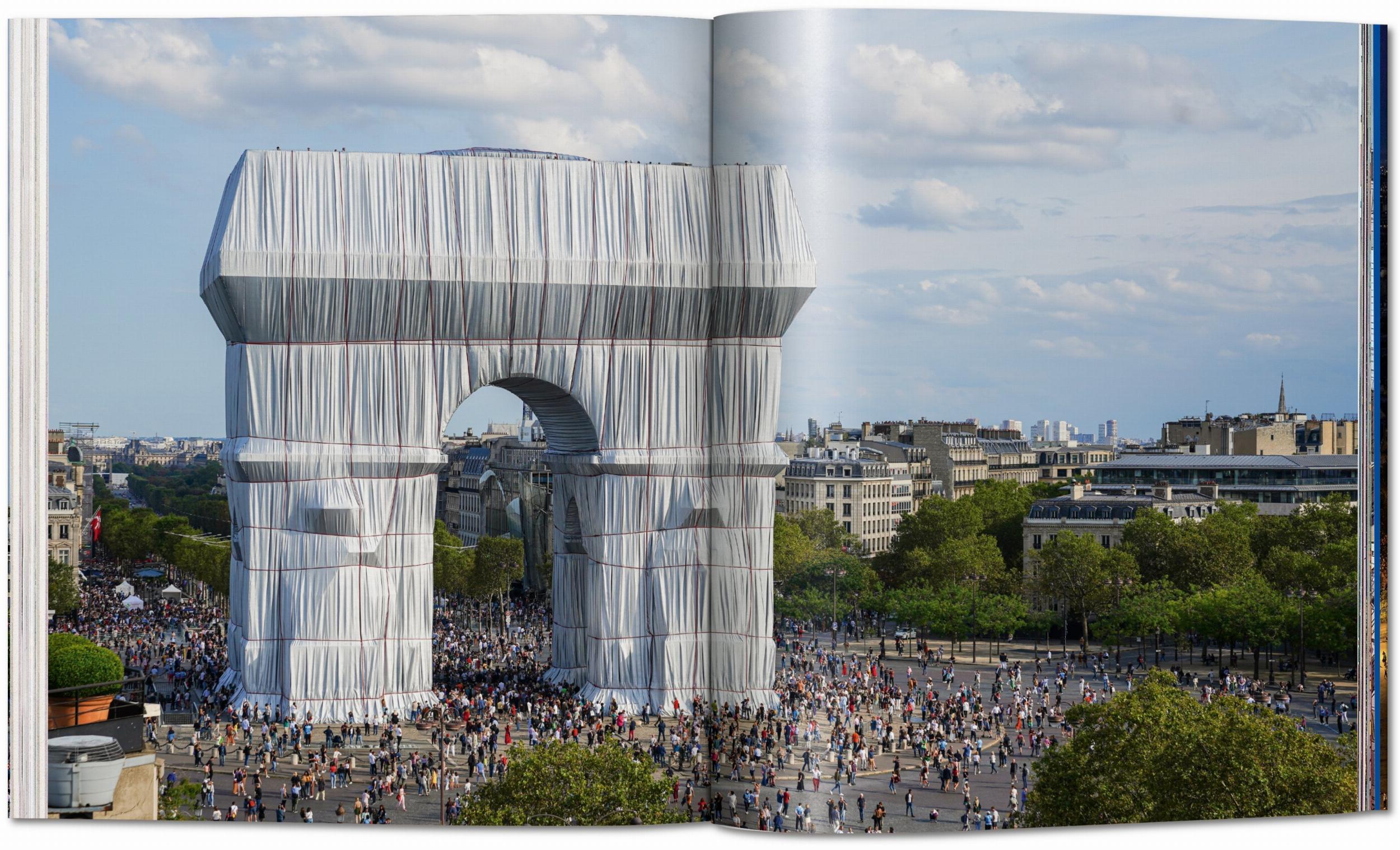 Christo and Jeanne-Claude. L&Arc de Triomphe, Wrapped (Capa mole) 7