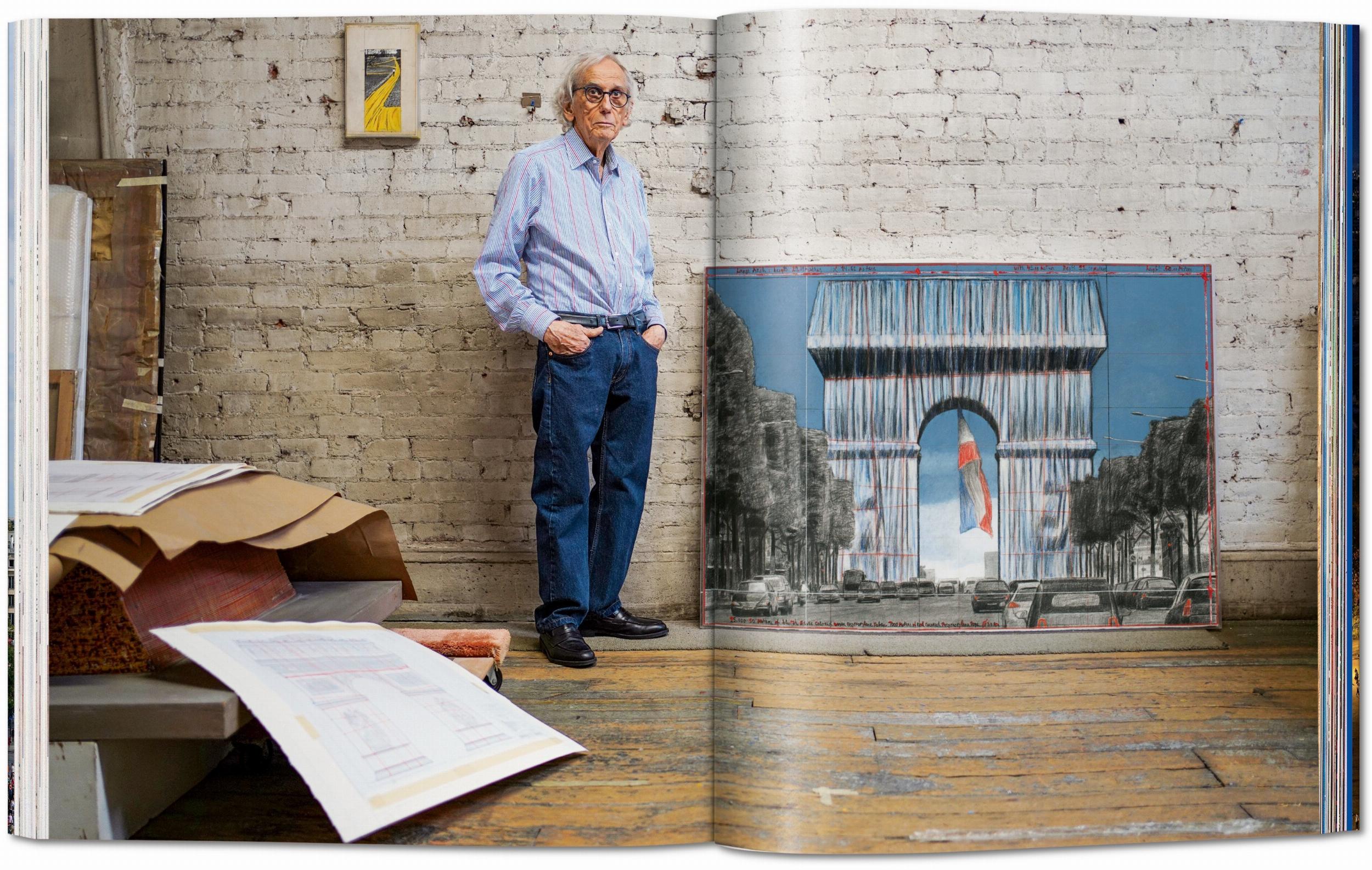 Christo and Jeanne-Claude. L&Arc de Triomphe, Wrapped (Capa mole) 9