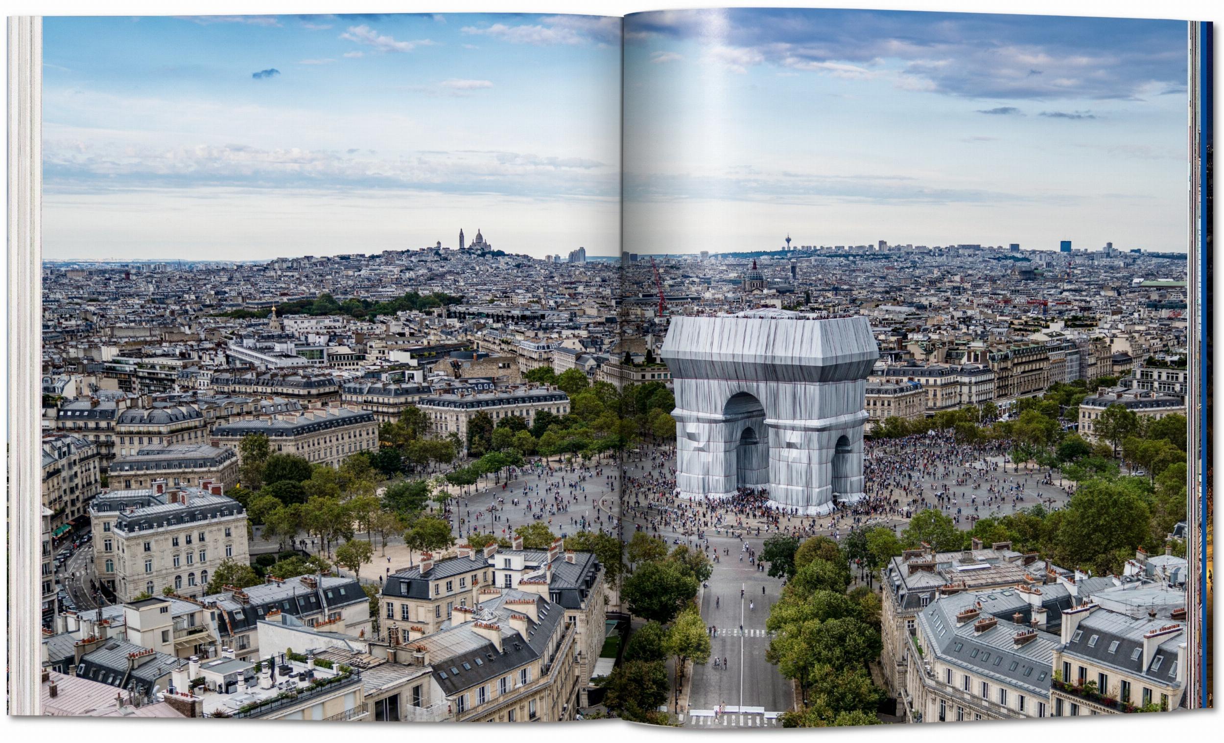Christo and Jeanne-Claude. L&Arc de Triomphe, Wrapped (Capa mole) 10