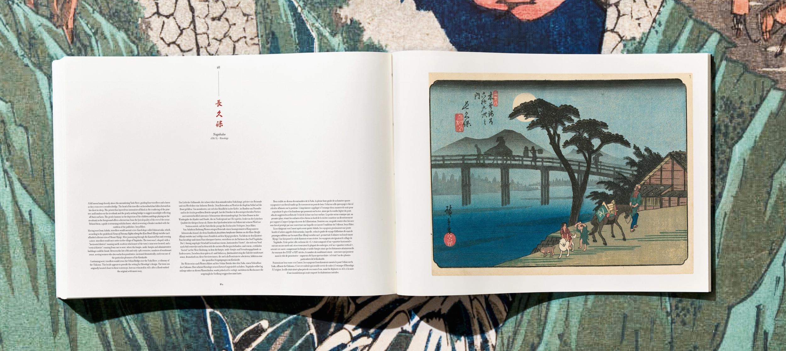 Hiroshige & Eisen. The Sixty-Nine Stations along the Kisokaido (Capa dura) 13