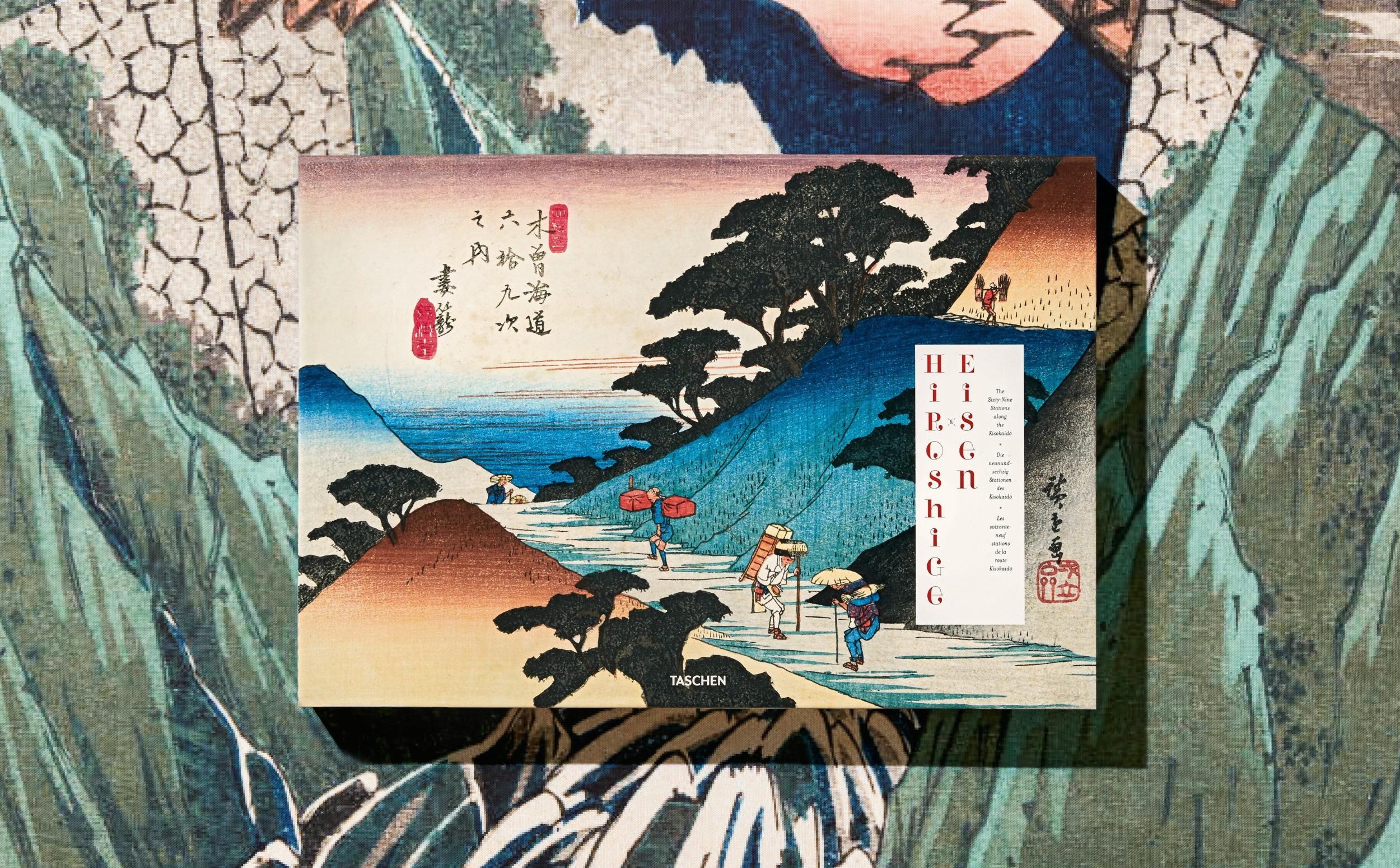Hiroshige & Eisen. The Sixty-Nine Stations along the Kisokaido (Capa dura) 14