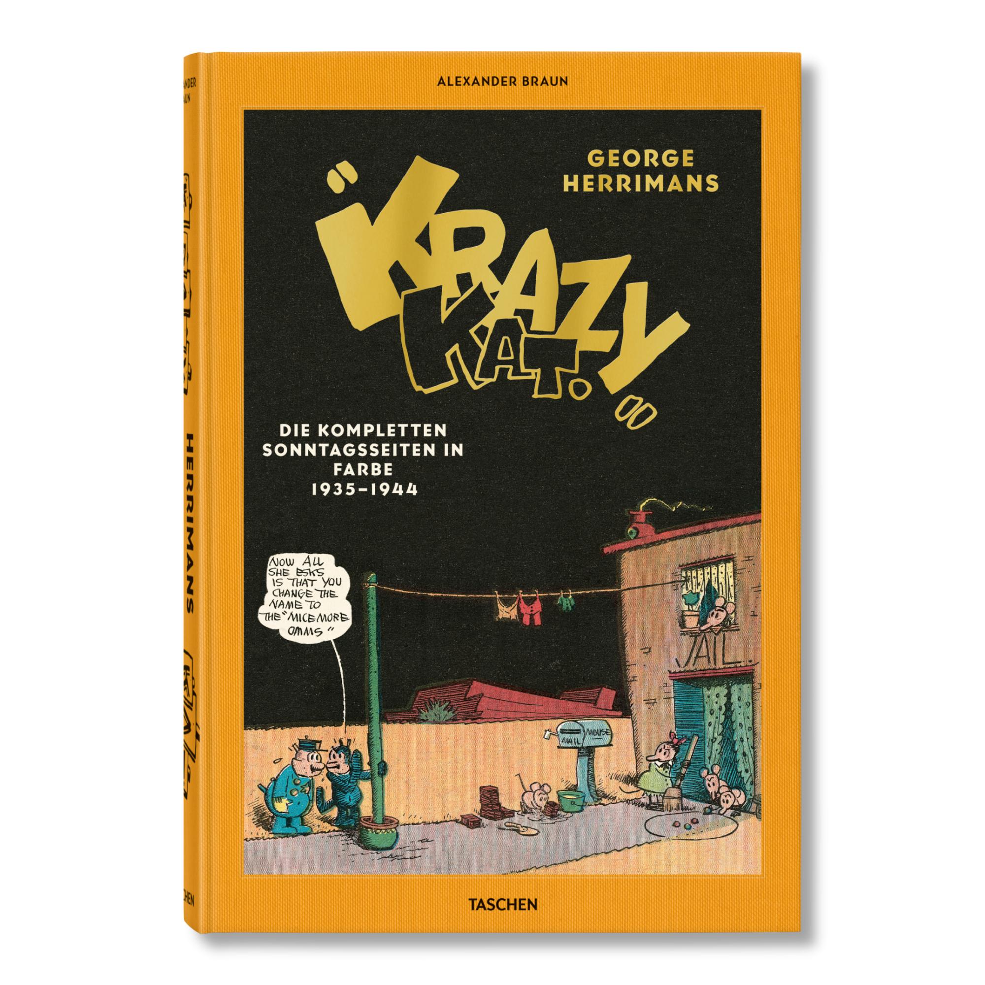 George Herrimans "Krazy Kat". Die kompletten Sonntagsseiten in Farbe 1935&1944 1