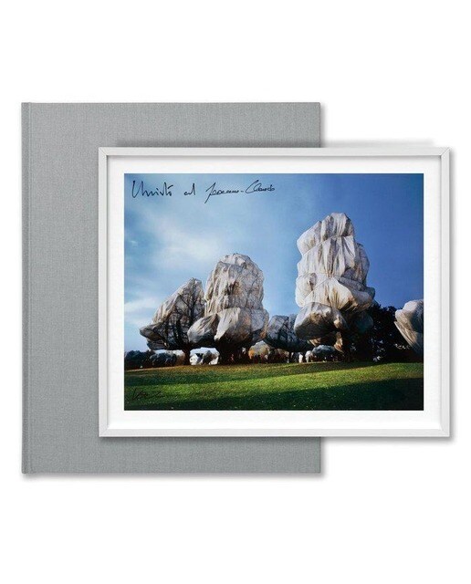 Christo and jeanne claude wrapped trees 1