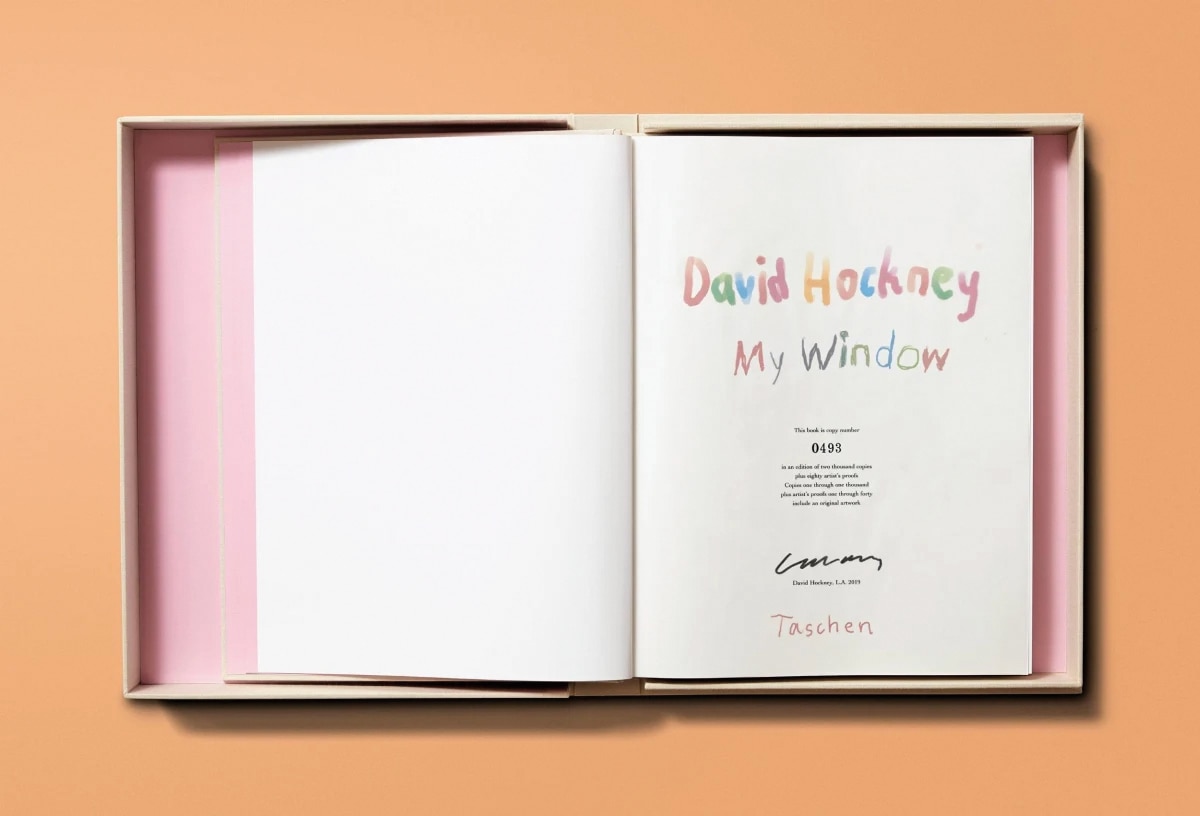 David hockney my window art edition 251500 no 281 4
