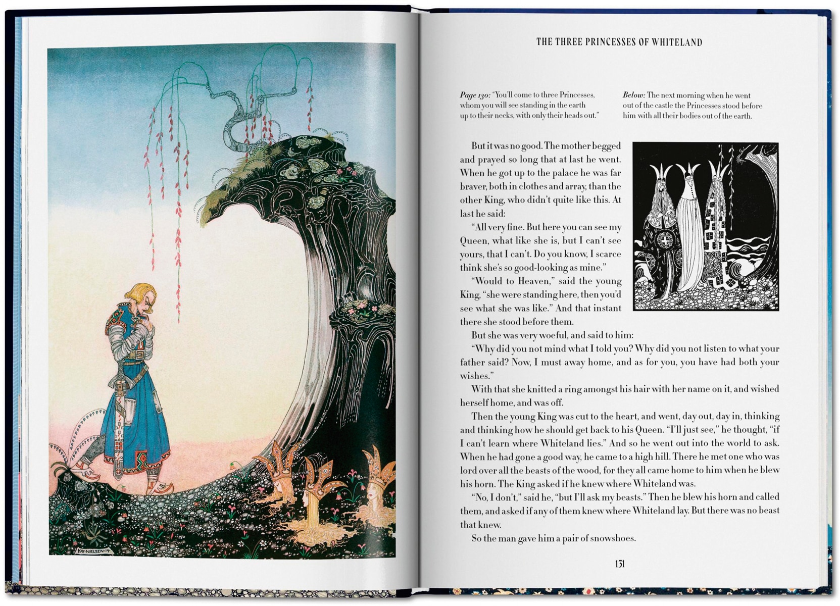Kay Nielsen. Östlich der Sonne und westlich des Mondes (Capa dura) 4