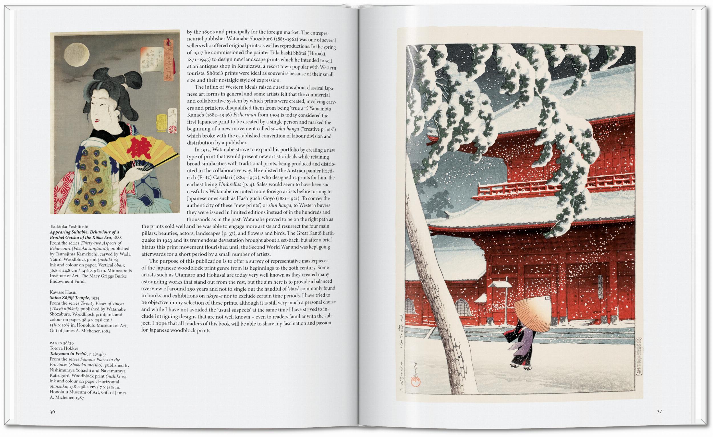 Japanese Woodblock Prints (Capa dura) 3