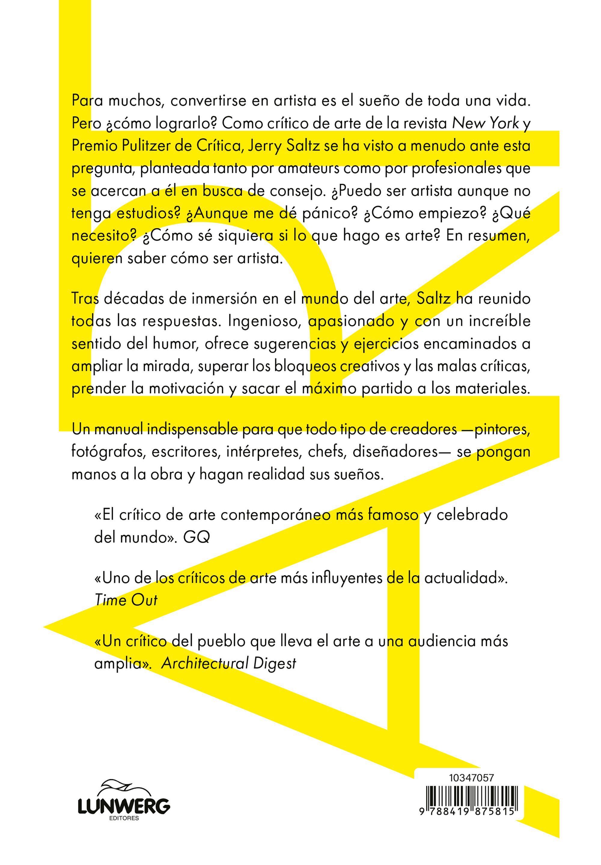 Cómo ser un artista (Capa mole com abas) 2