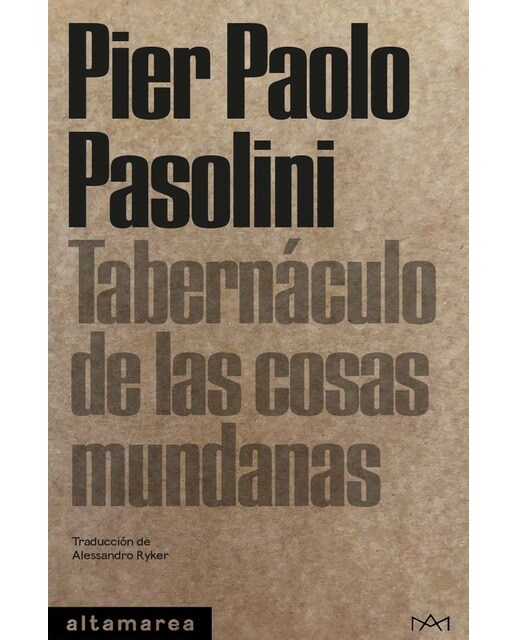 Imagem 0 de Tabernáculo de las cosas mundanas (Capa mole)