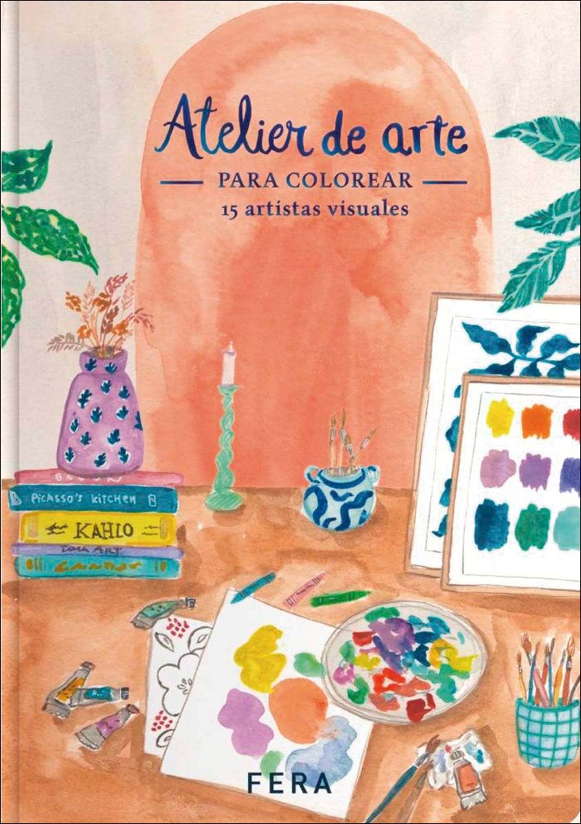 ATELIER DE ARTE PARA COLOREAR: 15 artistas visuales 1