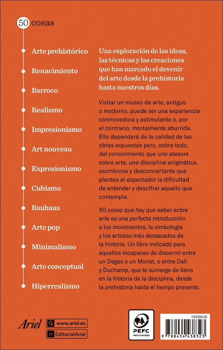 50 cosas que hay que saber sobre arte (Capa mole com abas) 2