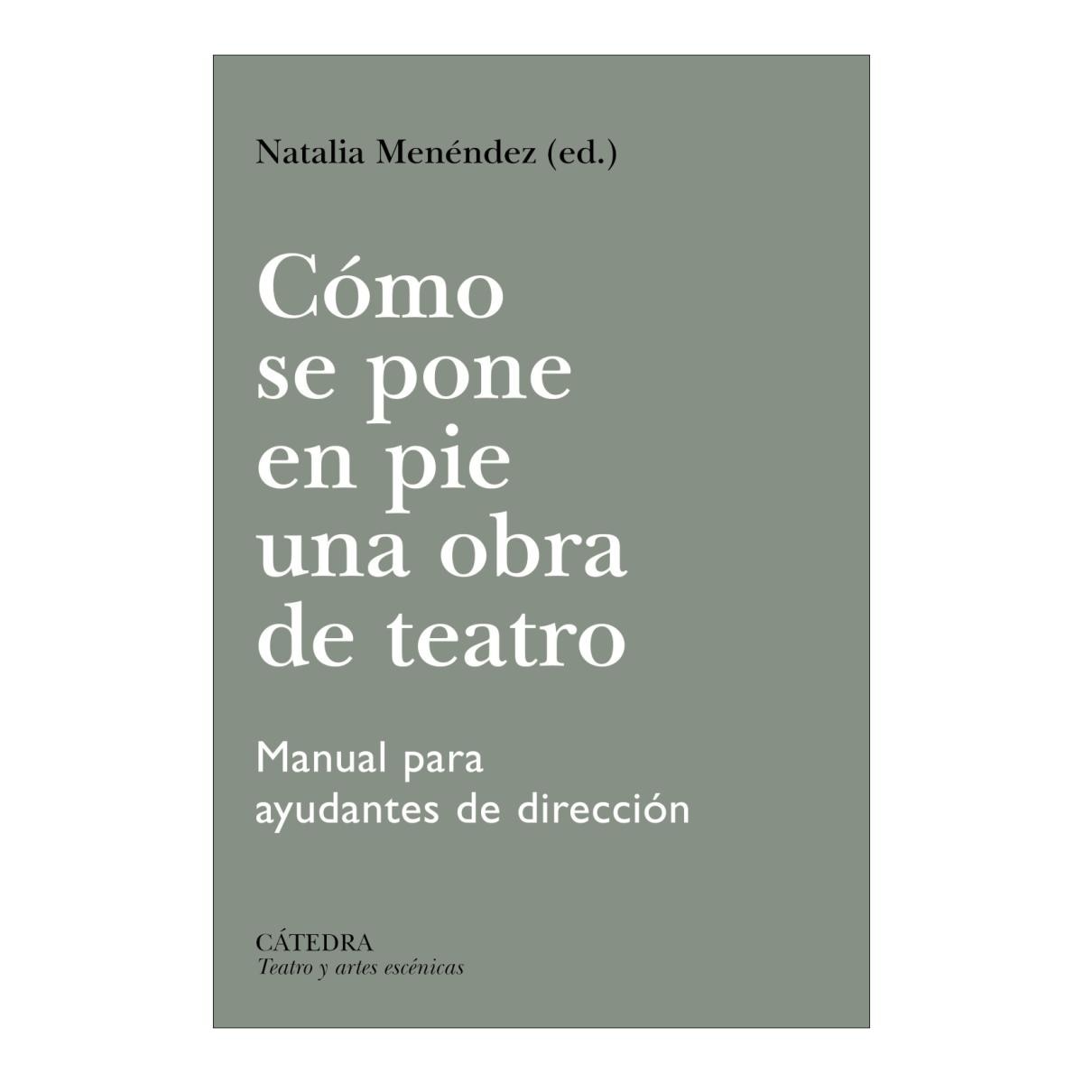 Imagem 0 de Cómo se pone en pie una obra de teatro: Manual para ayudantes de dirección (Capa mole com abas)