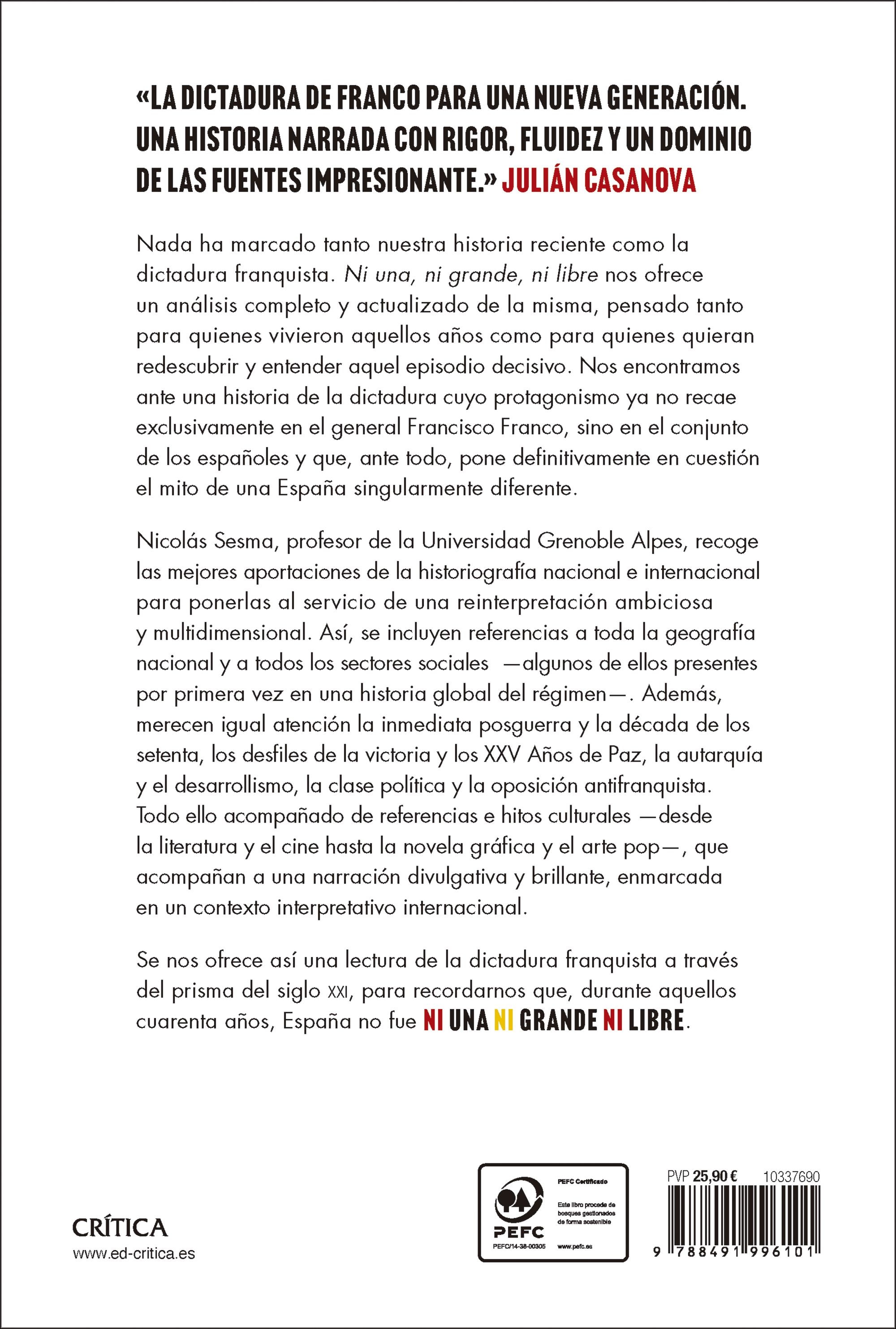 Ni una, ni grande, ni libre (Tapa dura) 2